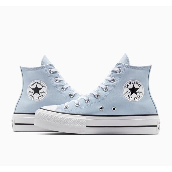 NWT Converse Women’s Chuck Taylor High-Top Platform Sneaker, Blue Supermoon, 6.5 - Picture 3 of 7